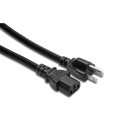 Hosa Technology HOSA TECHNOLOGY 1.5 Power Cord - IEC C13 to Nema 5-15P PWC401.5